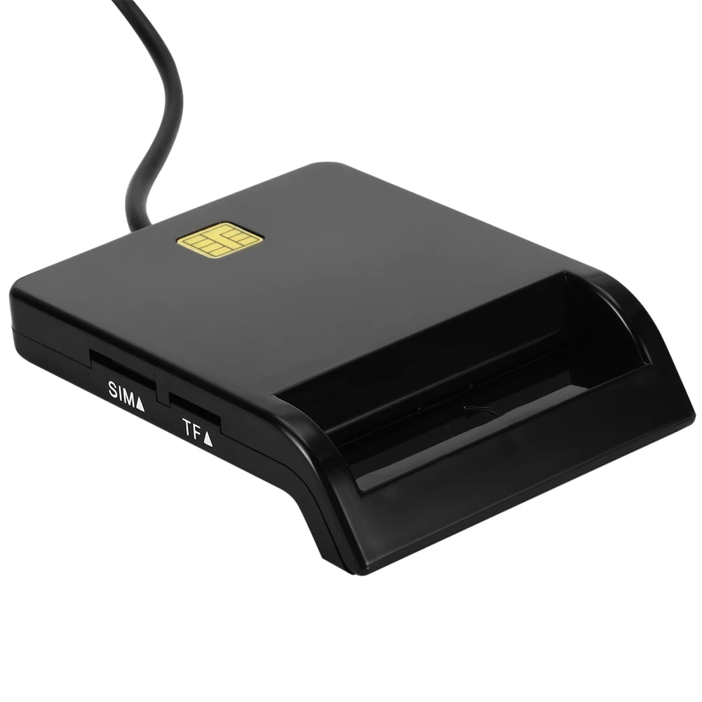 USB-считыватель смарт-карт со светодиодным индикатором DNIE ATM CAC IC ID SIM-налог разъем