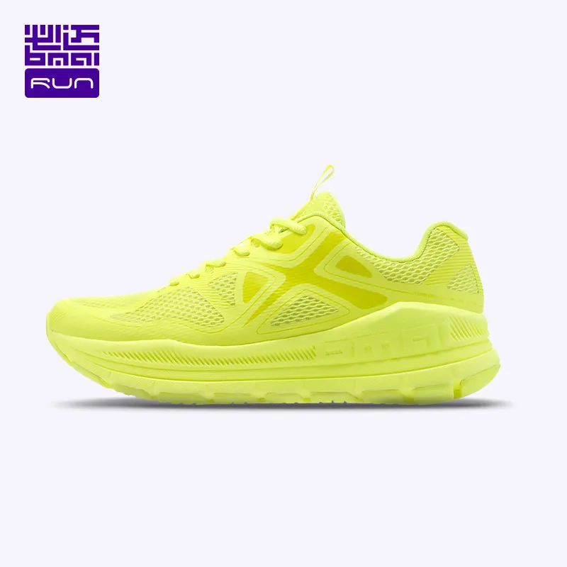 BMAI Running Shoes for Men Marathon Sneakers Man Breathable Light Gym Cushioning Sport Luxury Designer White Tenis Trainers Mens
