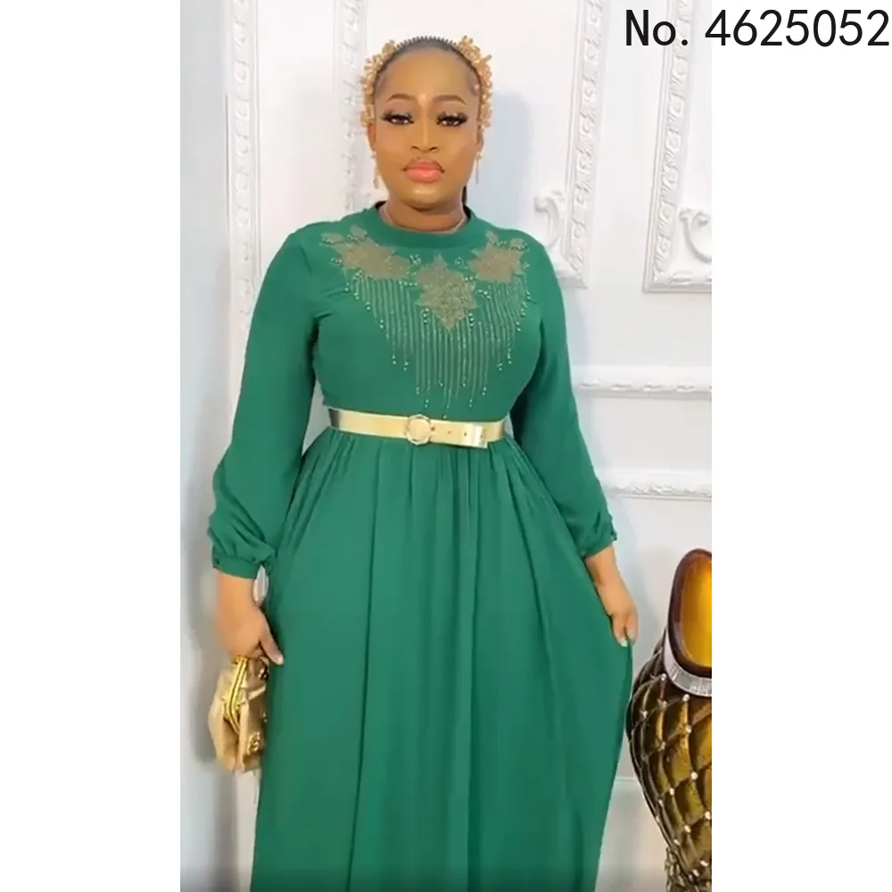 

Африканские платья для женщин большого размера африканская одежда Дашики Анкара свадебное платье Элегантное мусульманское вечернее длинн...