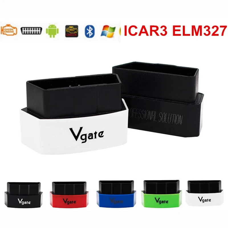 

Original Vgate iCar3 Wifi Elm327 OBD/OBDII Code Reader Vehicle iCar 3 Scan for iOS/Android/PC Diagnostic tool WIFI iCar3 best