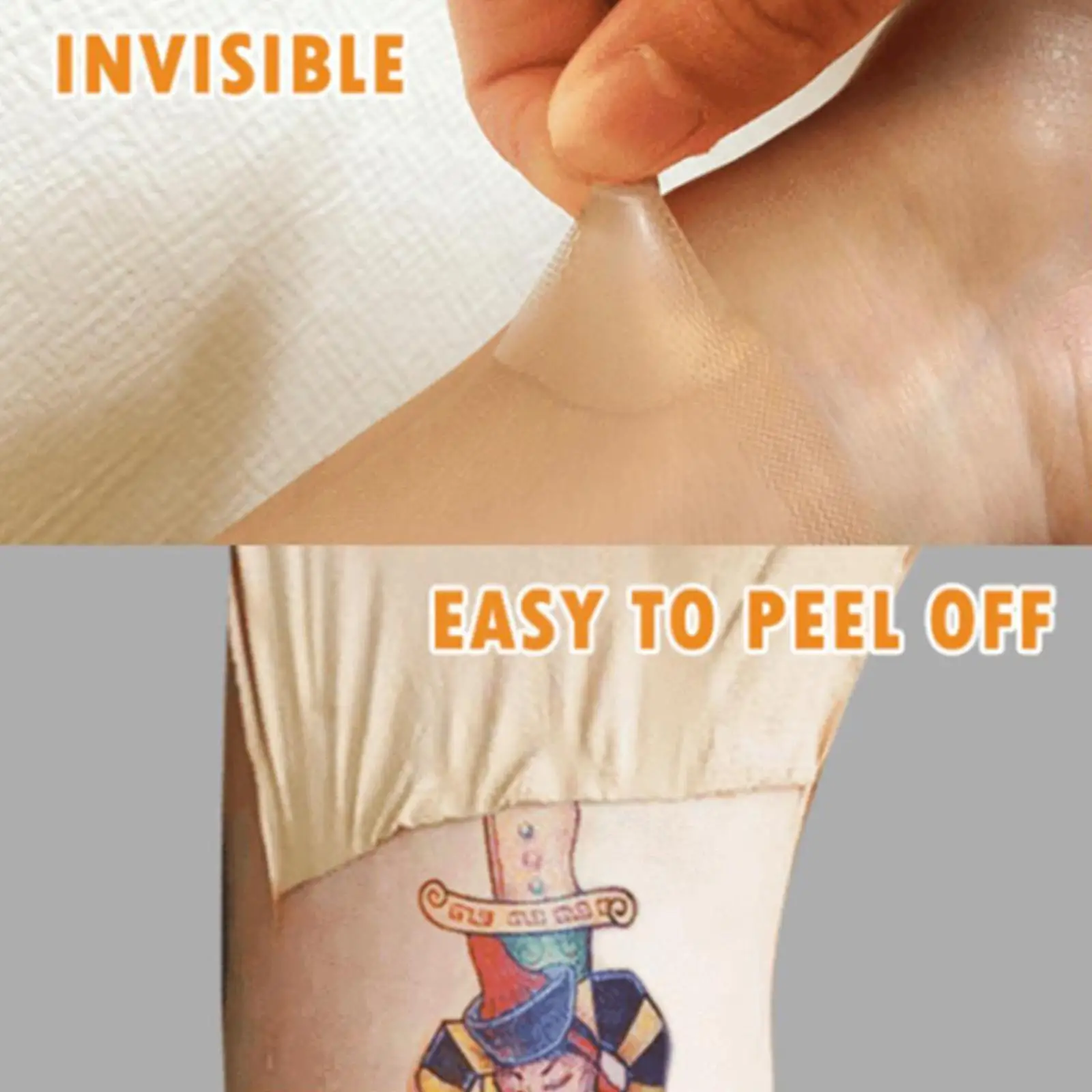 

Unisex Ultra Thin Tattoo & Flaw Concealing Waterproof Elastic Grip Wrap Stickers Tapes Bandage Self-adhesive Cover Disposab D7C5