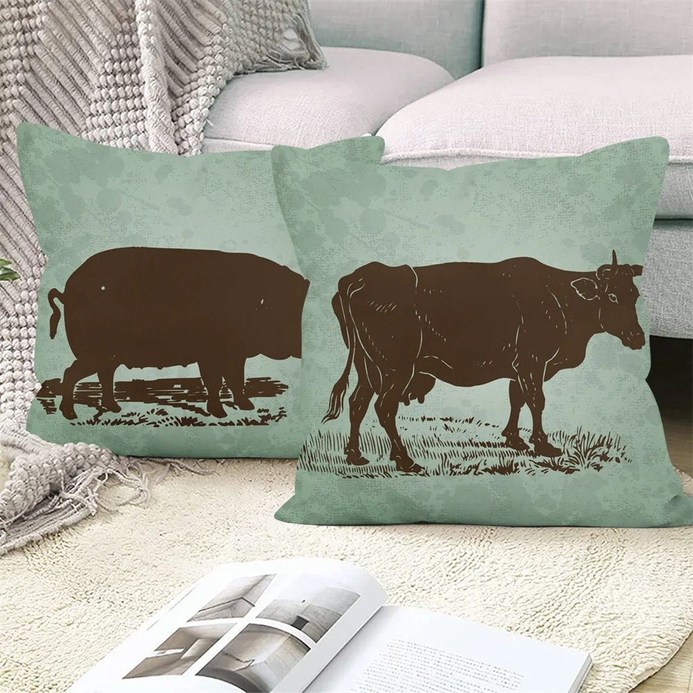 Рисунок 6 - Наволочки с животными на ферму