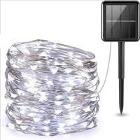 outdoor solar string fairy lights 10m 20m 30m led solar lamps 100200300leds waterproof christmas decoration for garden street