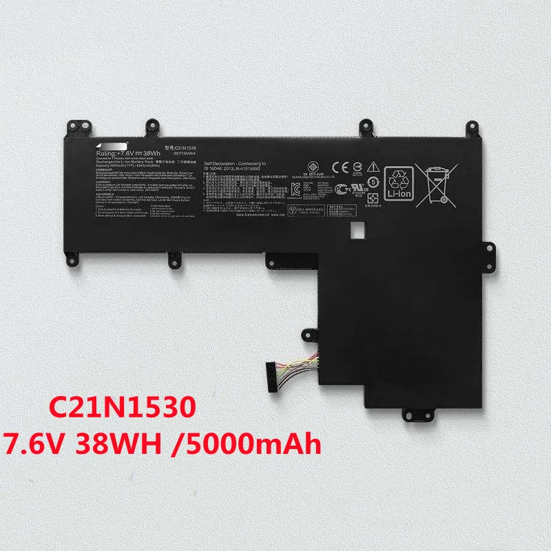 

7.6V 38WH Genuine C21N1530 Battery for Asus Chromebook C202 C202SA C202SA-2A Series