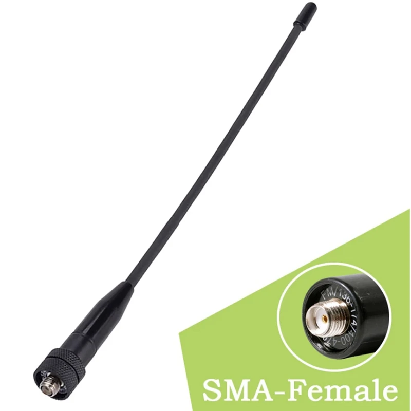 

SMA Female Two Way Raido Walkie Talkie Antenna For Baofeng UV-5R Woxun HYT PUXING Kenwood YAUSE ICOM