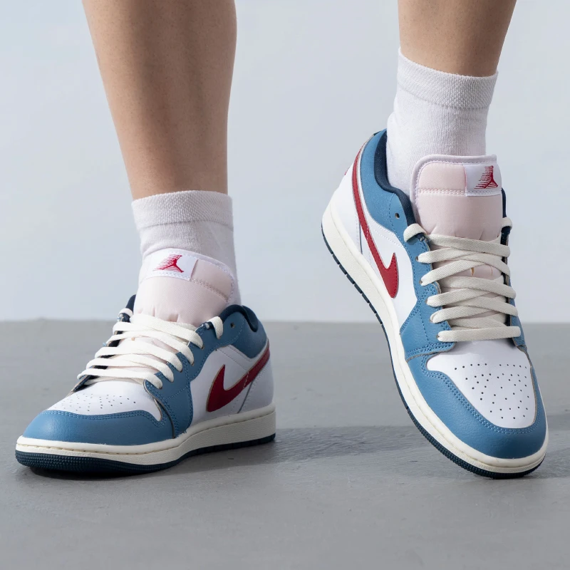 Кроссовки NIKE AIR JORDAN 1 LOW SE AJ1 мужские модная повседневная обувь в стиле ретро для