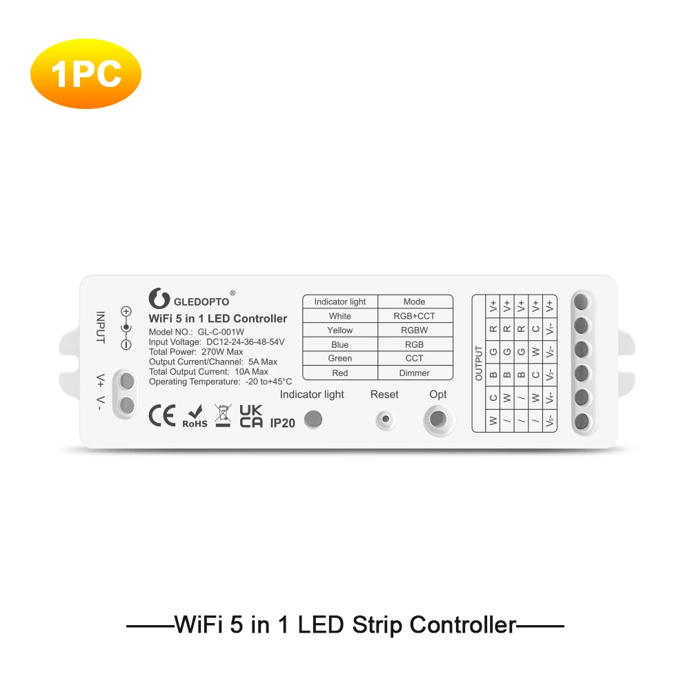 

GLEDOPTO RGB Контроллер