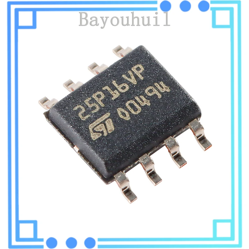 

10PCS Original Genuine M25P16-VMN6TP SOIC-8 16Mb Serial Flash Embedded Memory Chip
