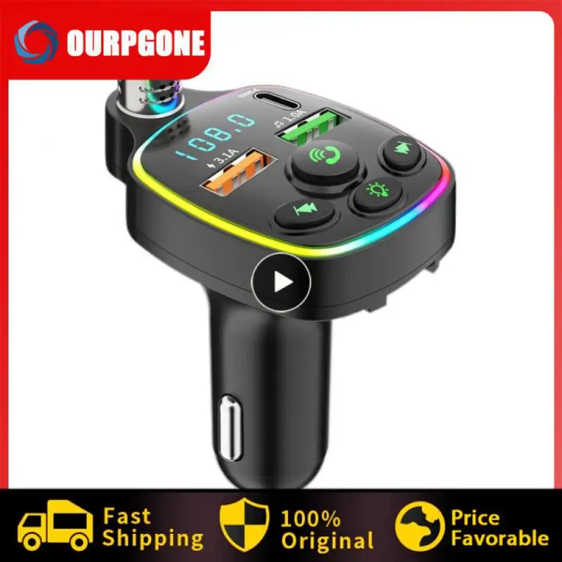 

Автомобильный Fm-передатчик Bluetooth 5,0, 1 ~ 10 шт., автомобильный радиоприемник Usb Mp3 Pd, новинка, 20 Вт, зарядное устройство 5v-3.1a/автомобильный двойной плеер 5v-1.5a/