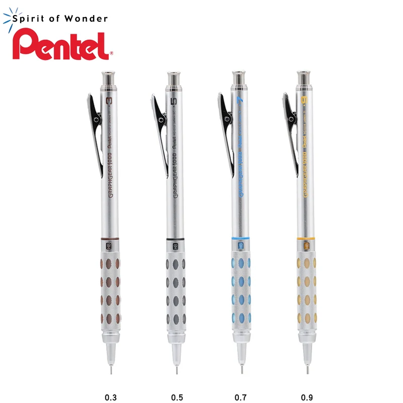 

Pencil Not Mechanical 1pcs Drawing Lead Break 0.7 Graphgear Easy 0.3 To Pencil 1000 0.9mm 0.5 Student Pentel Mechanical Use