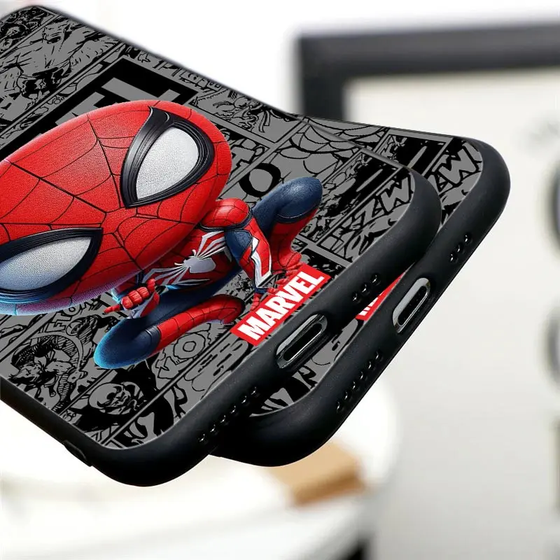 Милый чехол для телефона Deadpool Marvel Venom Groot Apple iPhone 16 15 14 13 12 11 Pro Max XR XS 8 Plus SE2