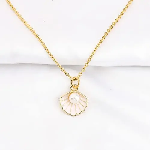 Пляжное ожерелье с ракушкой