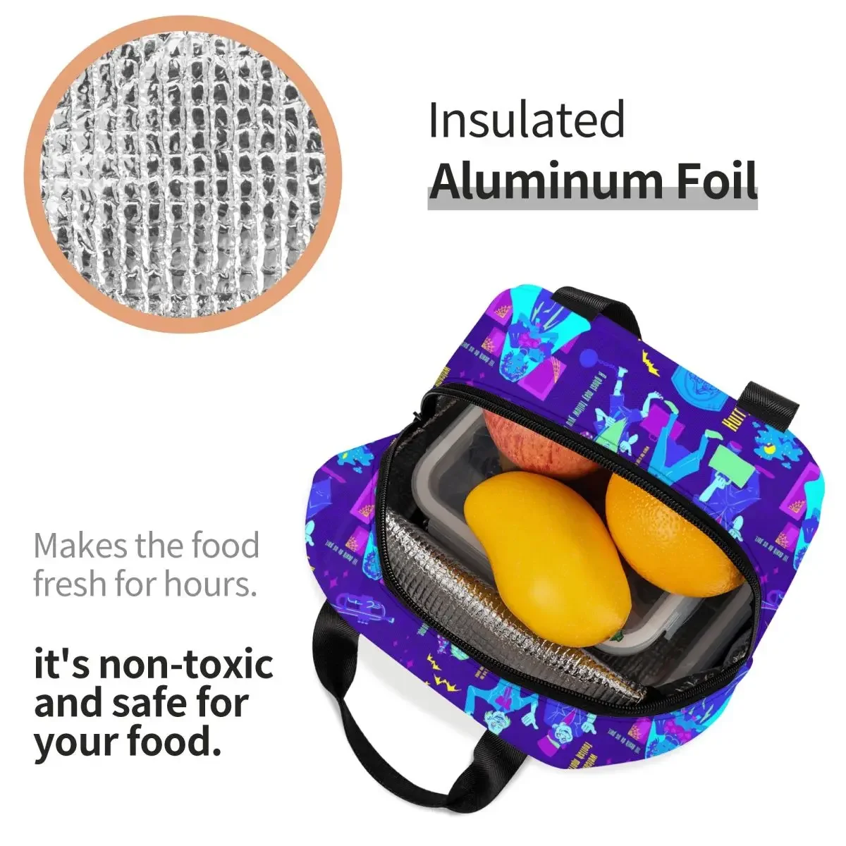 Сумка для обеда с надписью Happy crossts термальная изолированная сумка-холодильник