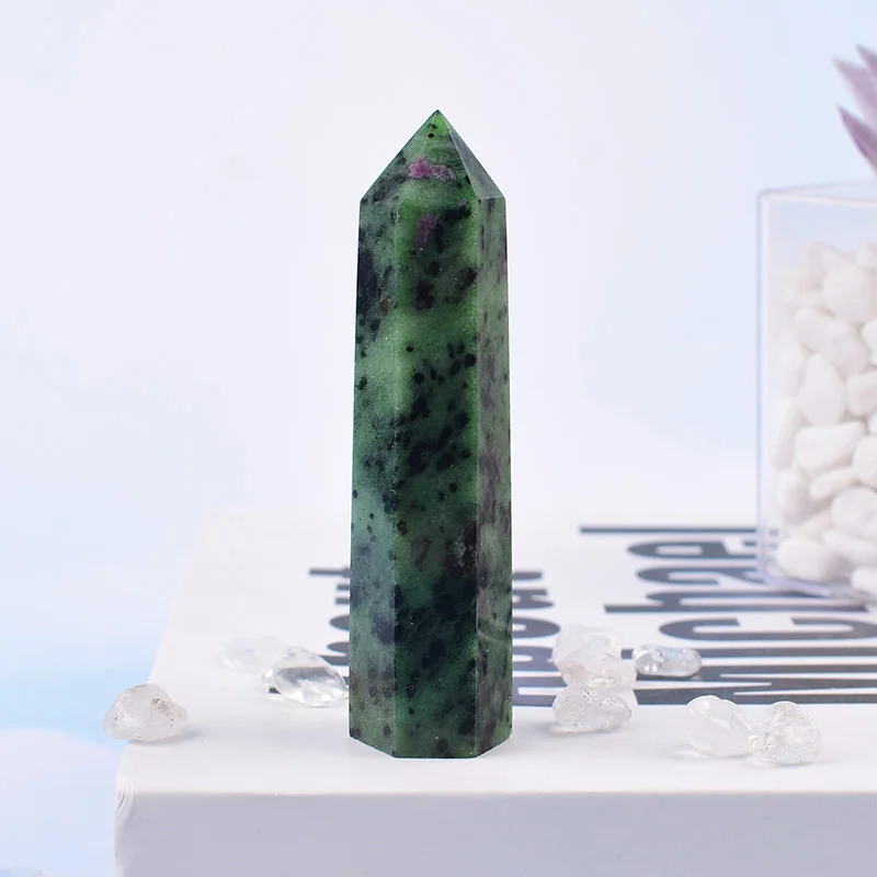 

Кристалл Эпидот, полированная призма, 50-80 мм, RYCRYSTAL