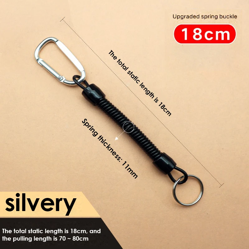 

Рыбалка анти-потеря тактическая Весенняя веревка для кемпинга телескопическая веревка Весенняя эластичная веревка товары для альпинизма ...