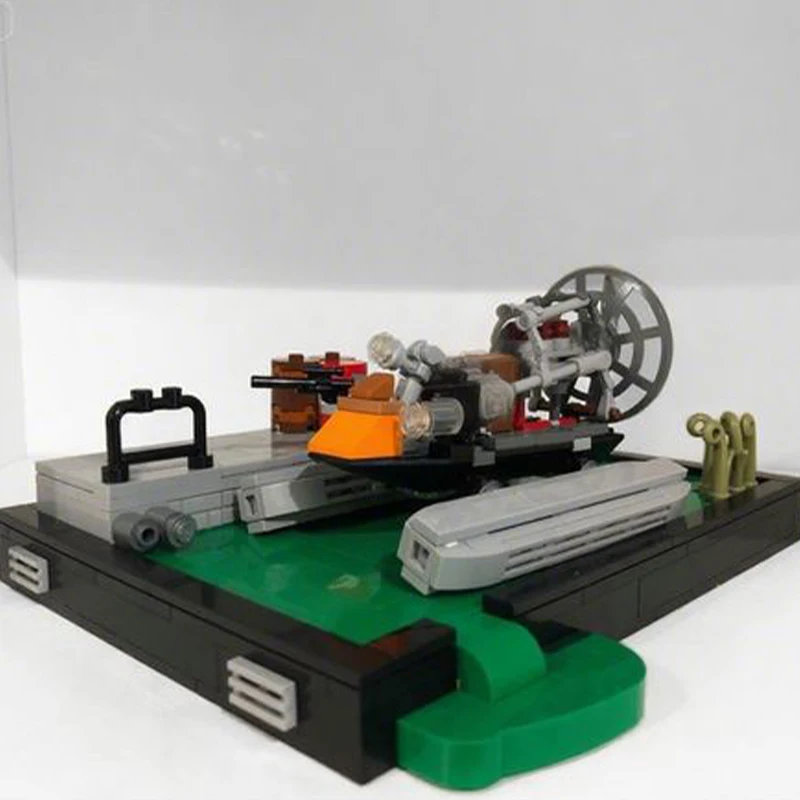 407 деталей MOC Half Life: Диорама «Канальные каналы» и другие модели кораблей, конструктор, научно-фантастическая пиратская крепость, игрушка-подарок (art.: 3920dc0fe8310) - 3920dc0fe8310