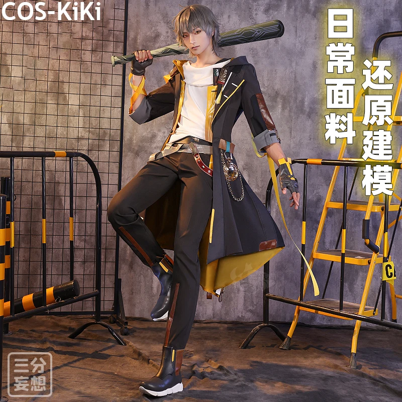 

Костюм для косплея COS-KiKi Honkai: Star Rail Trailblazer Caelus, красивая Униформа на Хэллоуин