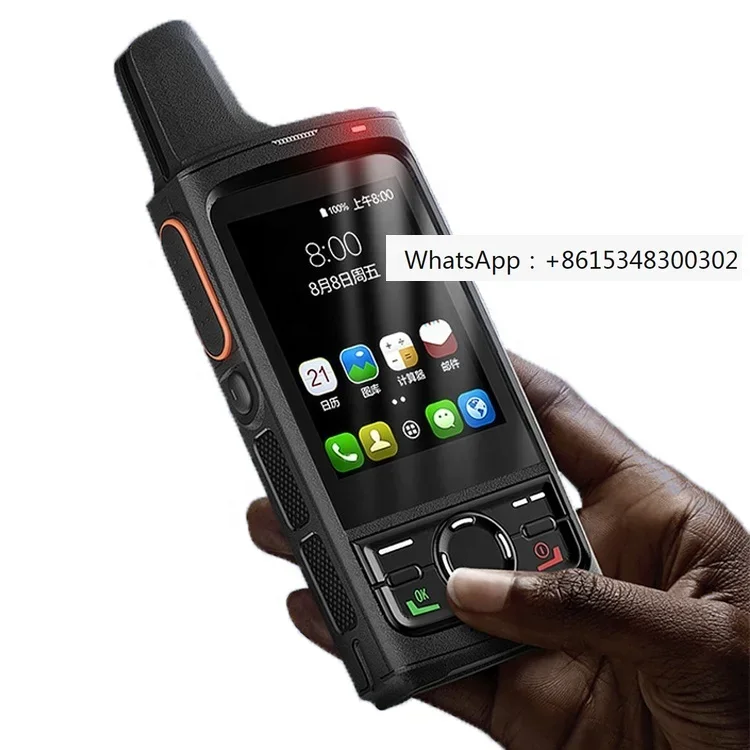 4G LTE POC Radio Recent T8 Двойная SIM-карта Двойной сенсорный экран в режиме ожидания Без