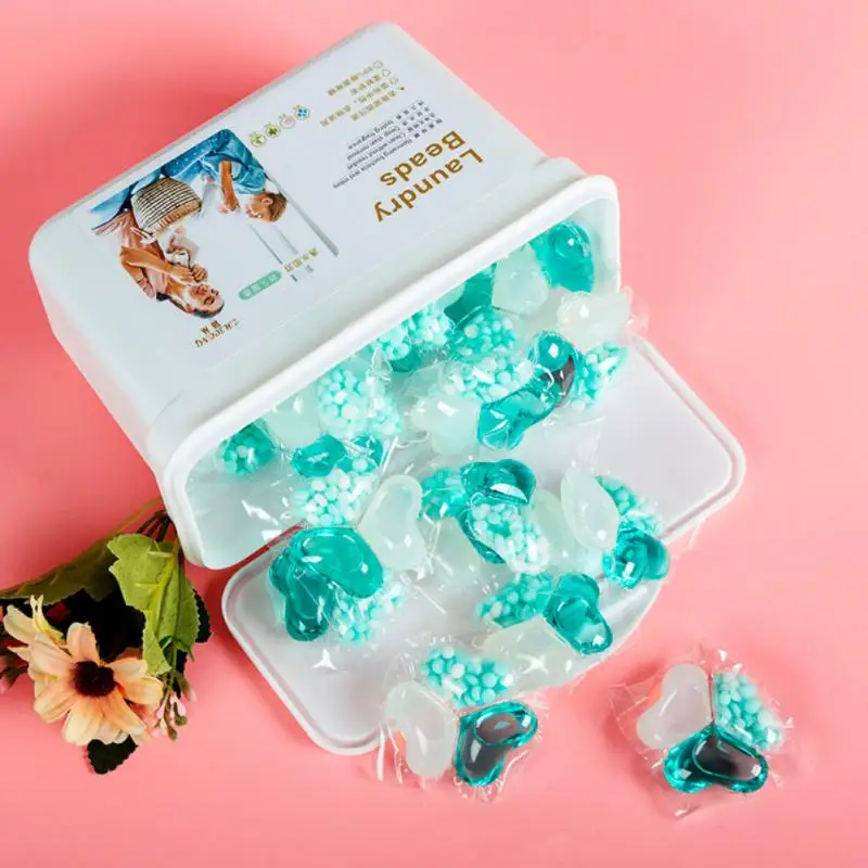 

Anti-mite Multi-effect Laundry Detergent Laundry Bead Fragrance Fragrance Boxed Laundry Beads Lasting Three Cavity Laundry Beads