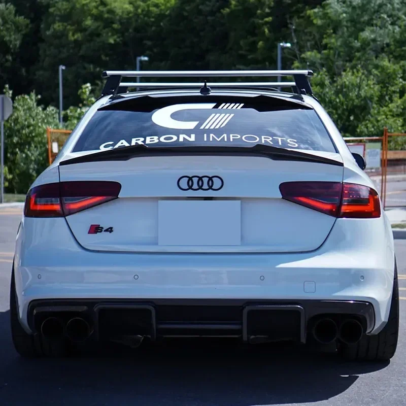 Для Audi A4 S4 B8 Facelift B8.5 Седан 2013-2016 M4 Стиль Автомобильный задний багажник багажника