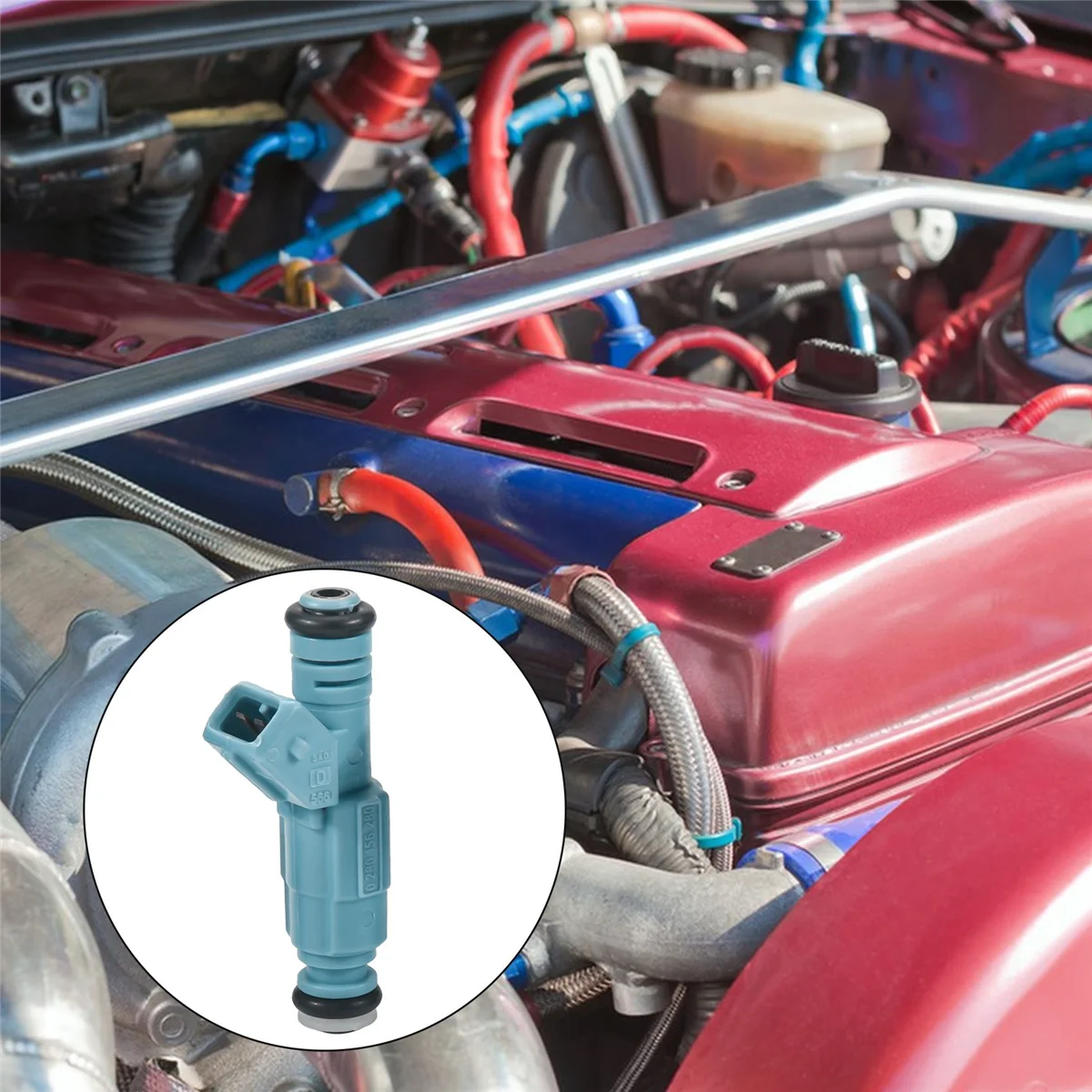 Топливный инжектор 470Cc 0280156280 для Opel Astra Zafira C20Let Z20Let Z20Leh Z20Lel Z20Ler 55556799 л 4 шт.