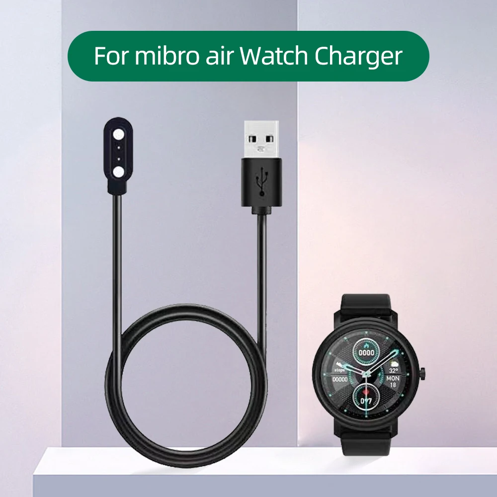 

USB Fast Charging Cable Cord Wire for Xiaomi Mibro Air Wristwatch Smartwatch Dock Charger Adapter Smart Watch Accessories