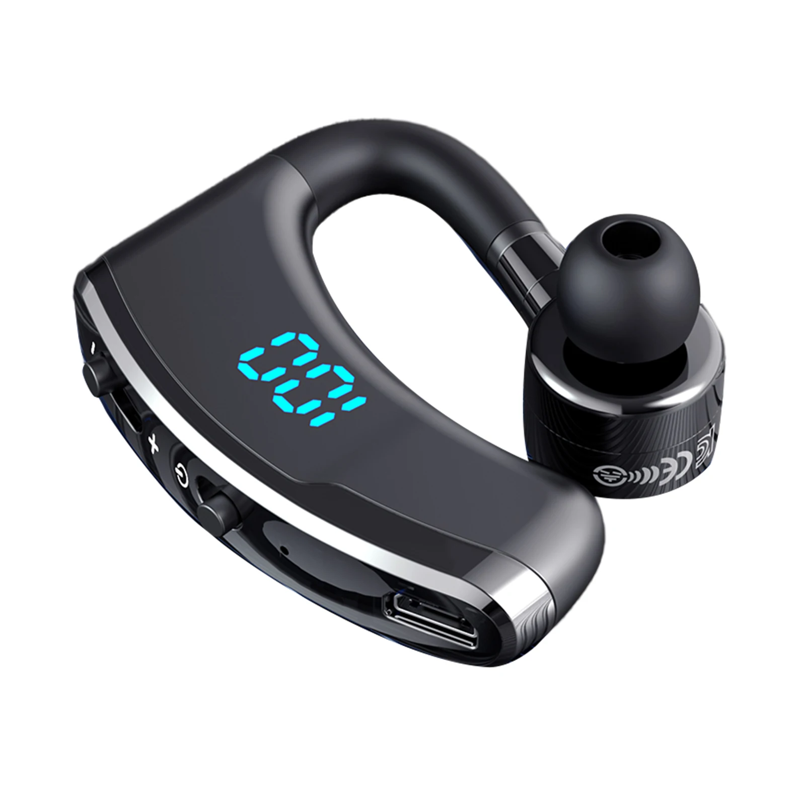 

Bluetoothes Headset Noise Canceling Earpiece BT5.2 48Hrs Playtime Earphone Wireless Headphones For Cell Phones Business Trucker