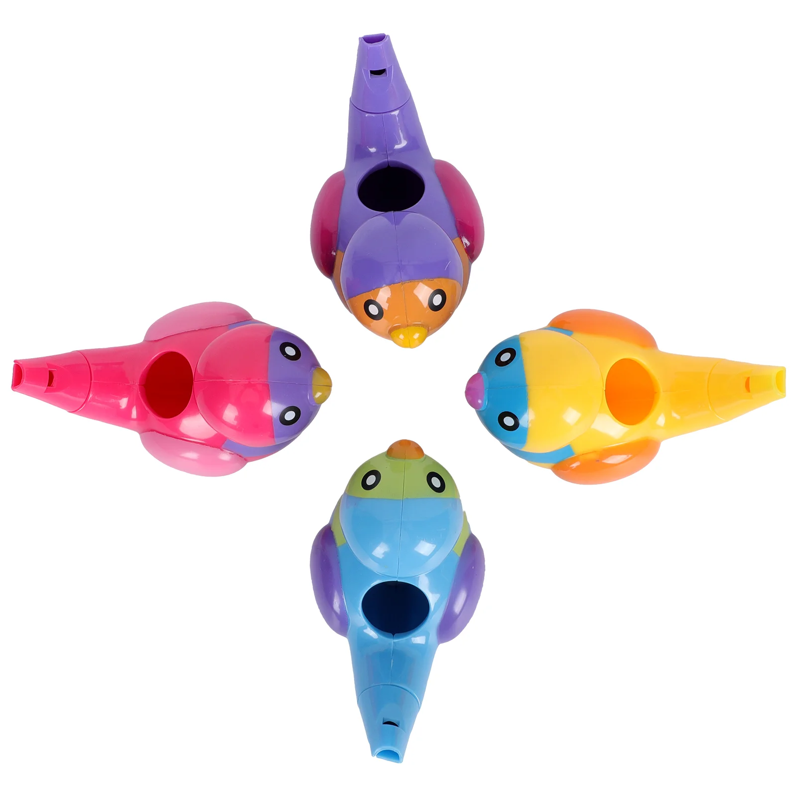 

Пластиковые пищалки для ванны, детский свисток для душа, детская игрушка для ванны, 4 шт.