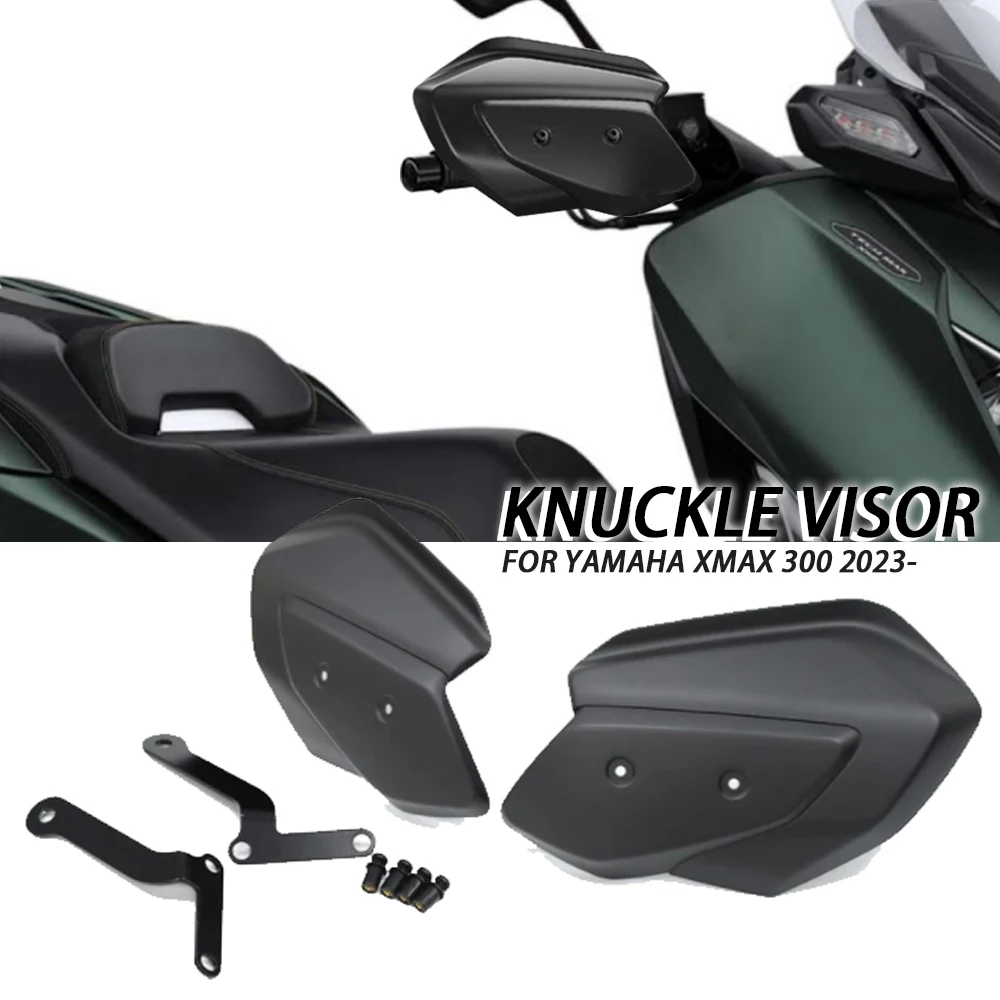 

2023 Motorcycle Accessories Handguard Shield Hand Guard Protector Windshield Knuckle Visor For YAMAHA XMAX 300 X MAX X-MAX