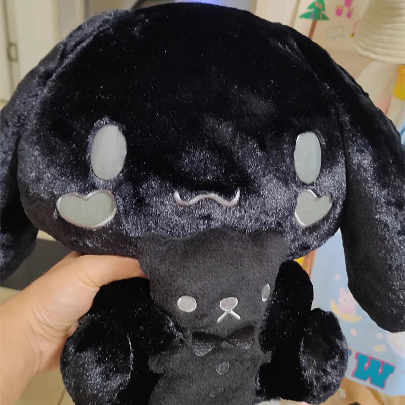Sanrio Kawaii Black Cinnamon Plush Toy Black Friday Plush Toy Soft Cute Doll Room Decoration Pillow Plush Kids Birthday Gift