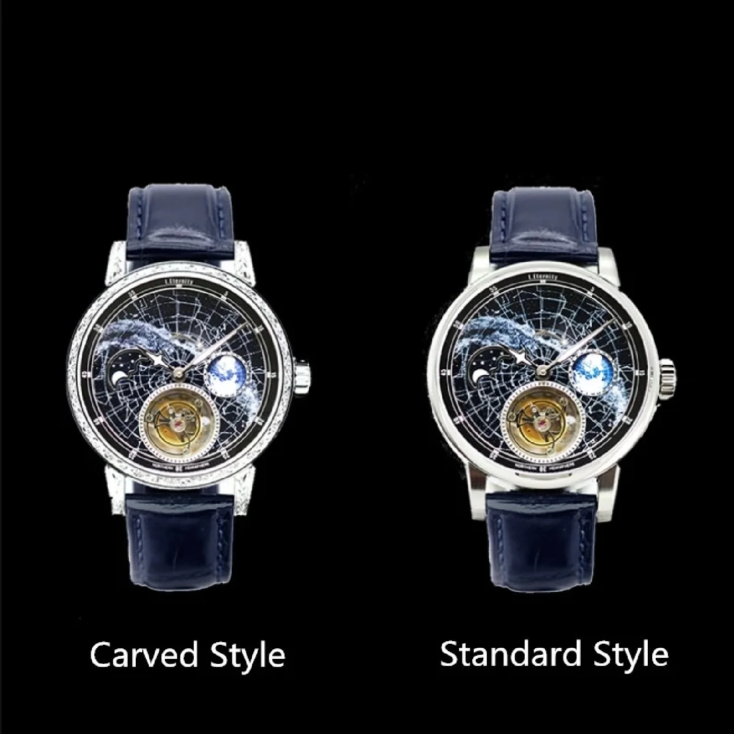 

SEAKOSS Men's Skeleton Tourbillon Watches Diamond Clock Seagull Movement Automatic Mechanical Watch Men 50ATM Waterproof