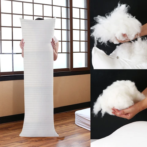 Подушка для обнимания, белая эластичная подушка для тела в стиле аниме, с сердечником, для мужчин и женщин, прямоугольная Подушка для домашнего использования, 150x50 см, 120x40 см