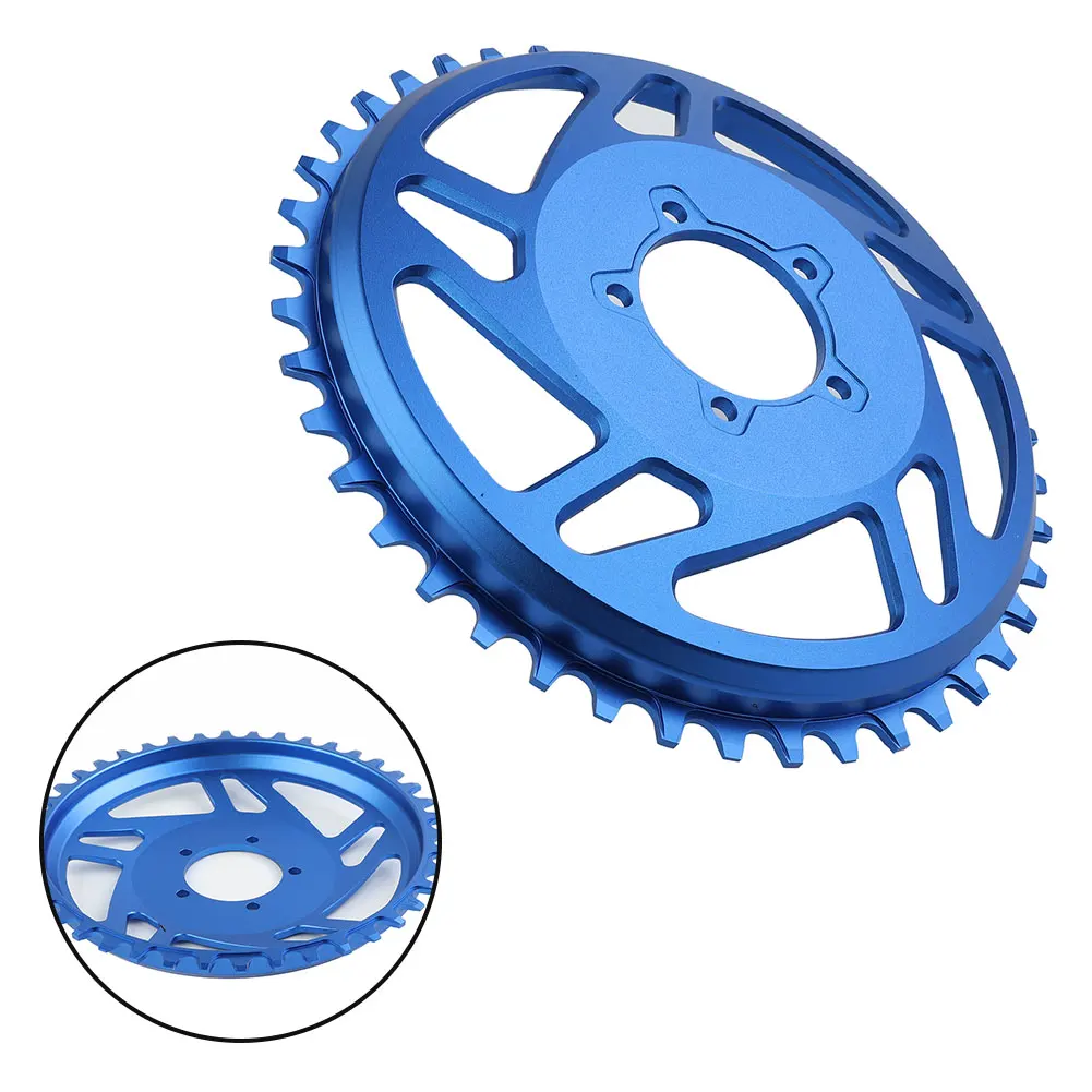 

Electric Bicycle Ebike 42T Chain Ring Offset Correction FOR BAFANG BBSHD Aluminum Alloy E-bike Chainring Electric Bicycle Parts