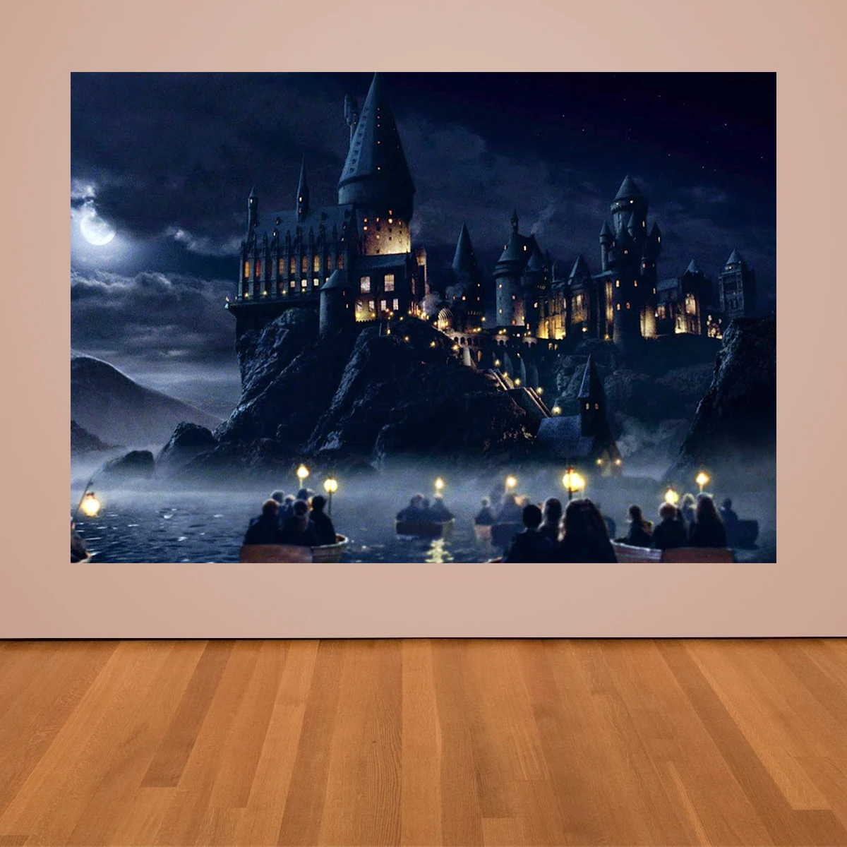 

First Night Go To Witch Wizard School Photography Backdrop Magic Harry Photo Studio Background Banner Poster Decoration Party