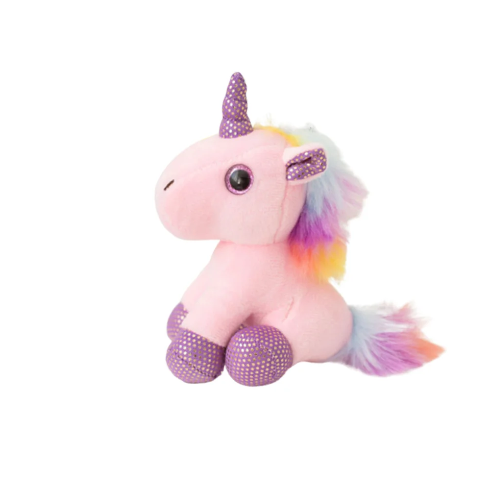 

Pony Plush Unicorn Toy Adorable Keyring Hanging Pendant Stuffed Animal Keychain