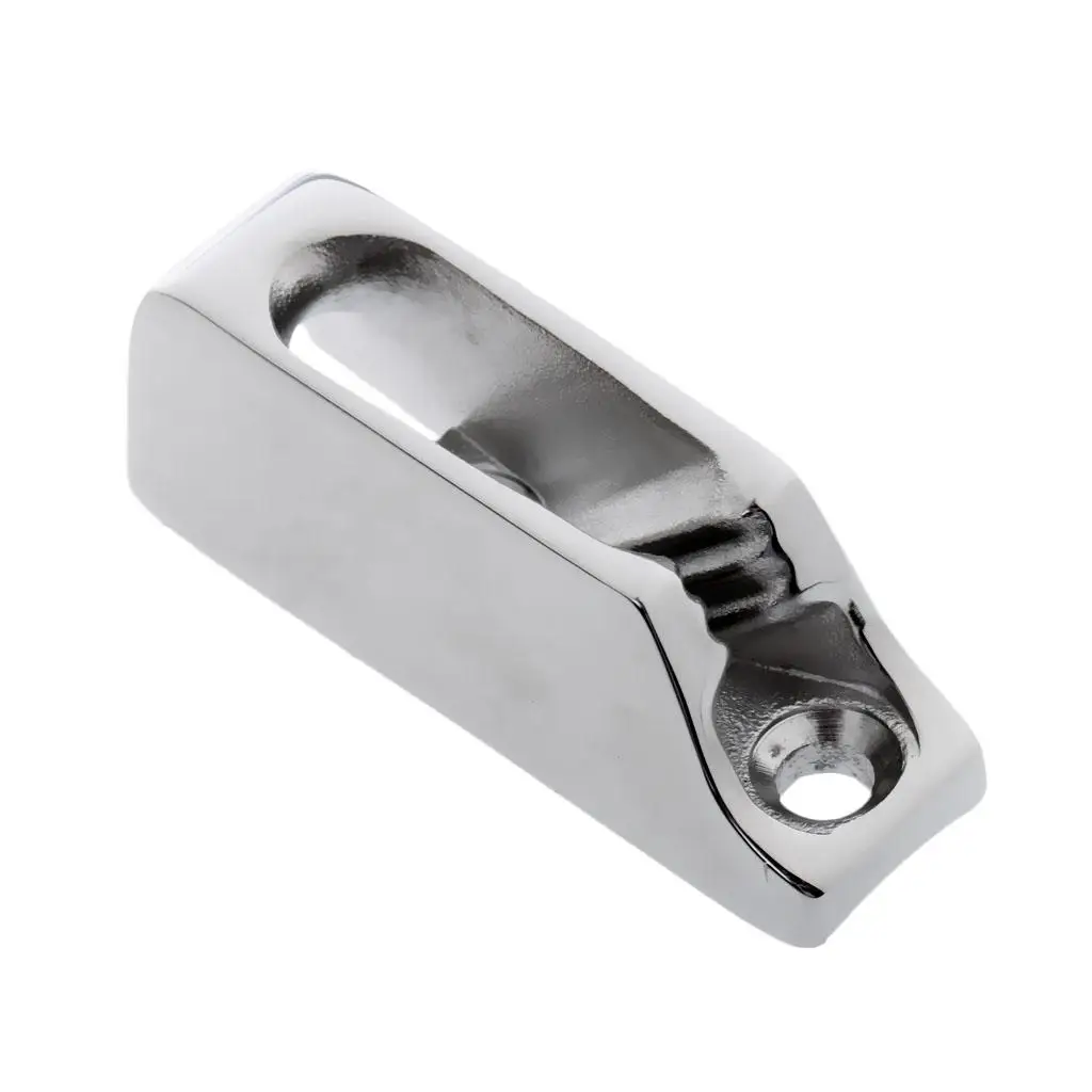 

Stainless Steel Rope Cleat Jam Cleat Sailboat Cleat for 3-6mm Line