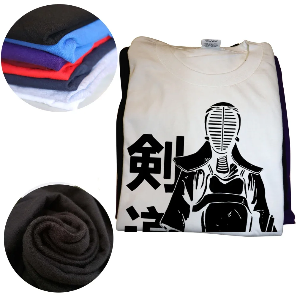 Новинка потрясающие Кендо японские спортивные футболки с графическим рисунком