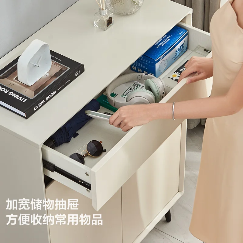 minimalistyczne szafki na buty do przedpokoju drewno Nordic oszczędzające miejsce nowoczesne eleganckie meble Zapatera Organizador