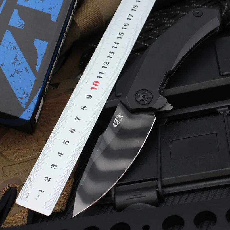 

High Hardness Outdoor Knives Camping Folding Knife ZT0095 Portable Pocket Knife Wilderness Portable Survival Tactical Knife