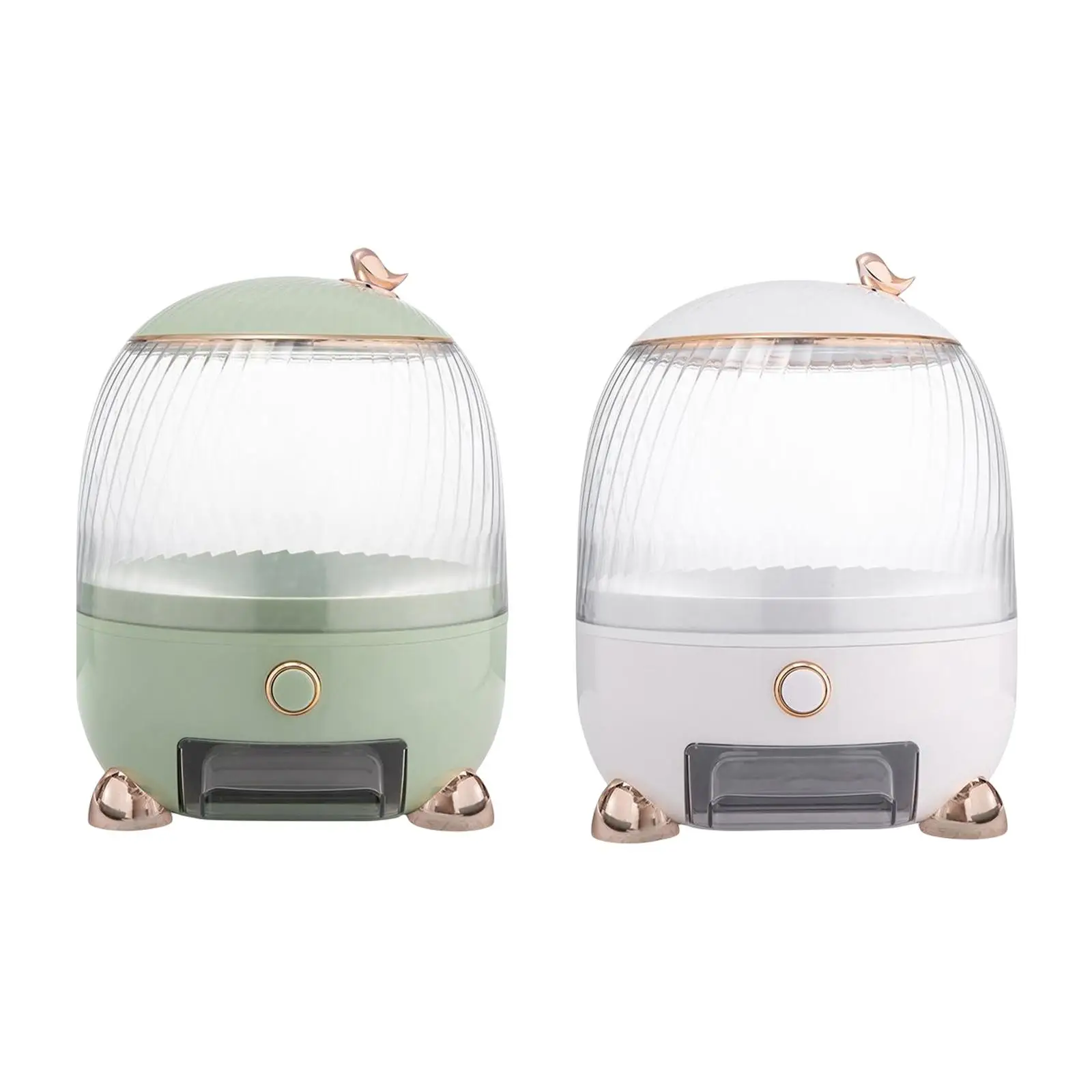 

Rotating Rice Storage Container Cereal Dispenser Storage Jar Organizer for Cabinet Food Rice Food Cereal