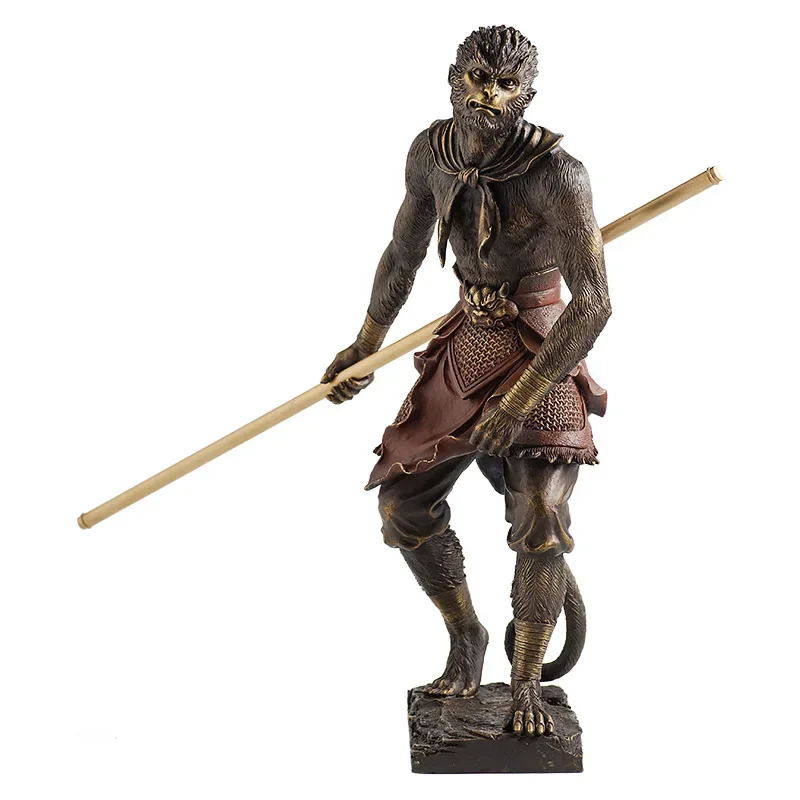 Латунная периферийная фигурка темного мифора Wukong Qitian Dasheng, украшение для дома, гостиной, офиса, подарочный орнамент (art.: 3920ce9171ffa) - 3920ce9171ffa