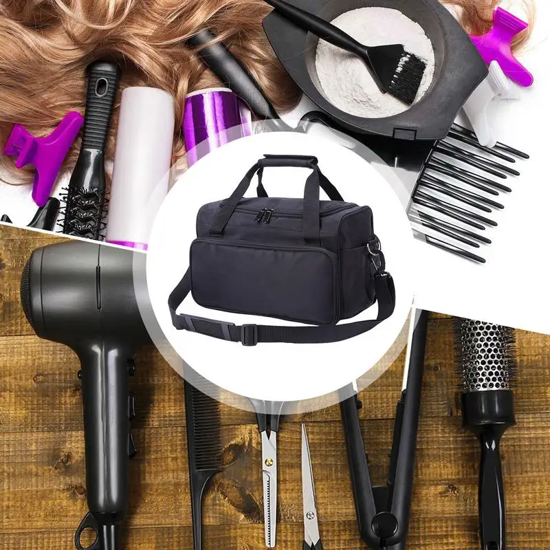 

Multifunctional Barber Hair Scissor Salon Makeup Bag Professional Large Capacity Hairdressing Tools Large Portable Storage Case
