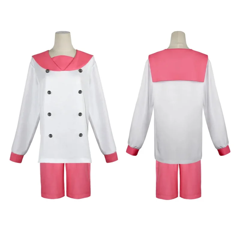 Аниме Tengoku Daimakyou Косплей Mimihime Tokio Костюм Парик Обувь Топы Брюки Униформа Хэллоуин