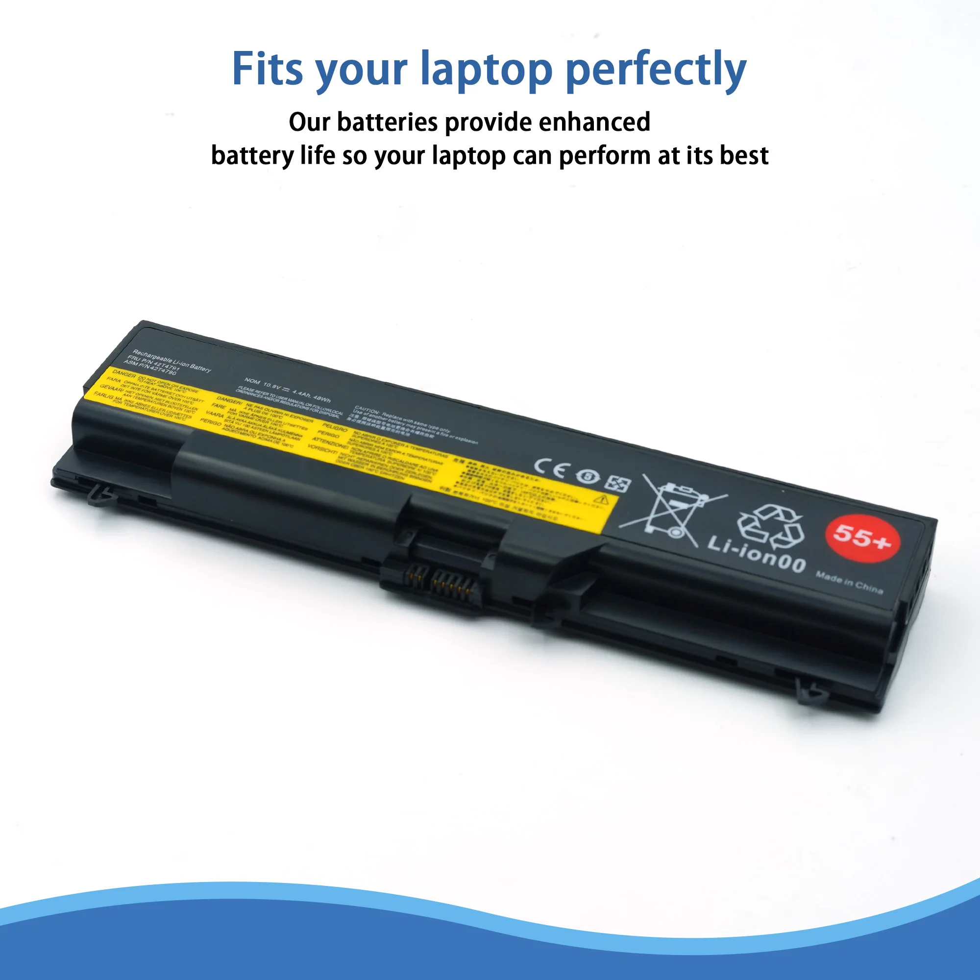 42T4791 T510 Аккумулятор для ноутбука Lenovo ThinkPad L512 L412 L520 E425 E520 E525 W520 T420 T520 42T4751 42T4752 42T4885 (art.: 3920cf8b8d2eb) - 3920cf8b8d2eb