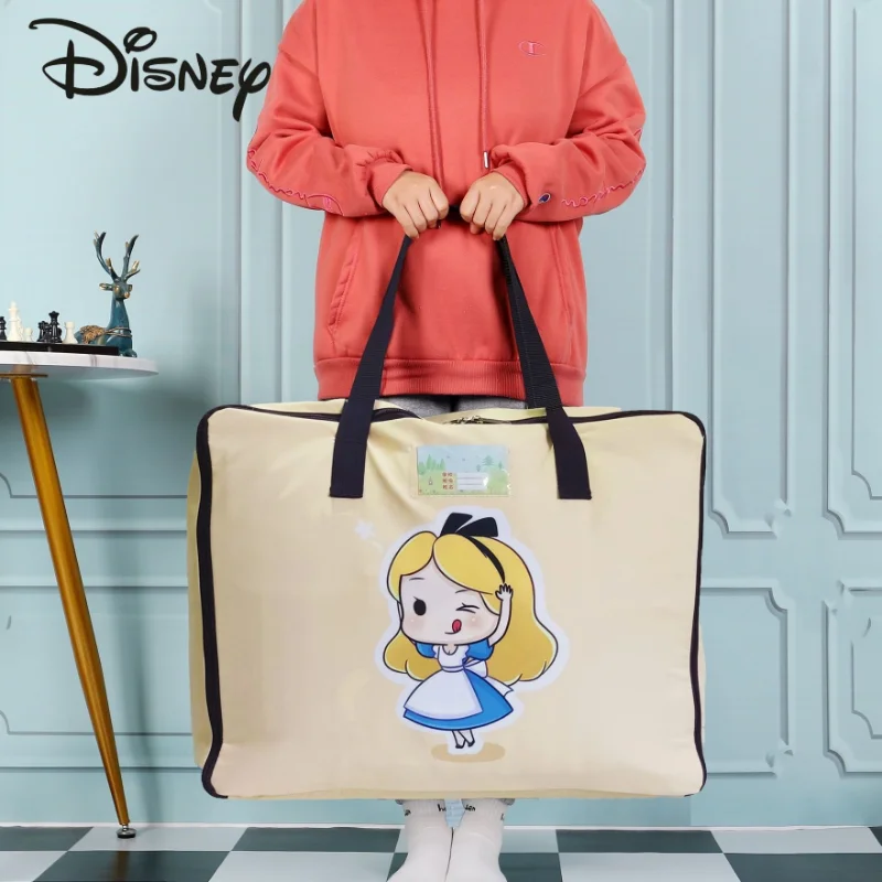 Disney New Travel Bag Fashionable High Quality Home Storage Bag Cartoon Leisure Multi Functional Large Capacity Luggage Bag