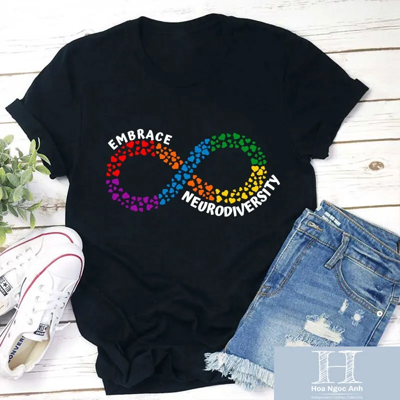 Футболка Embrace Neurodiversity Teacher Inclusion Sped Back To School