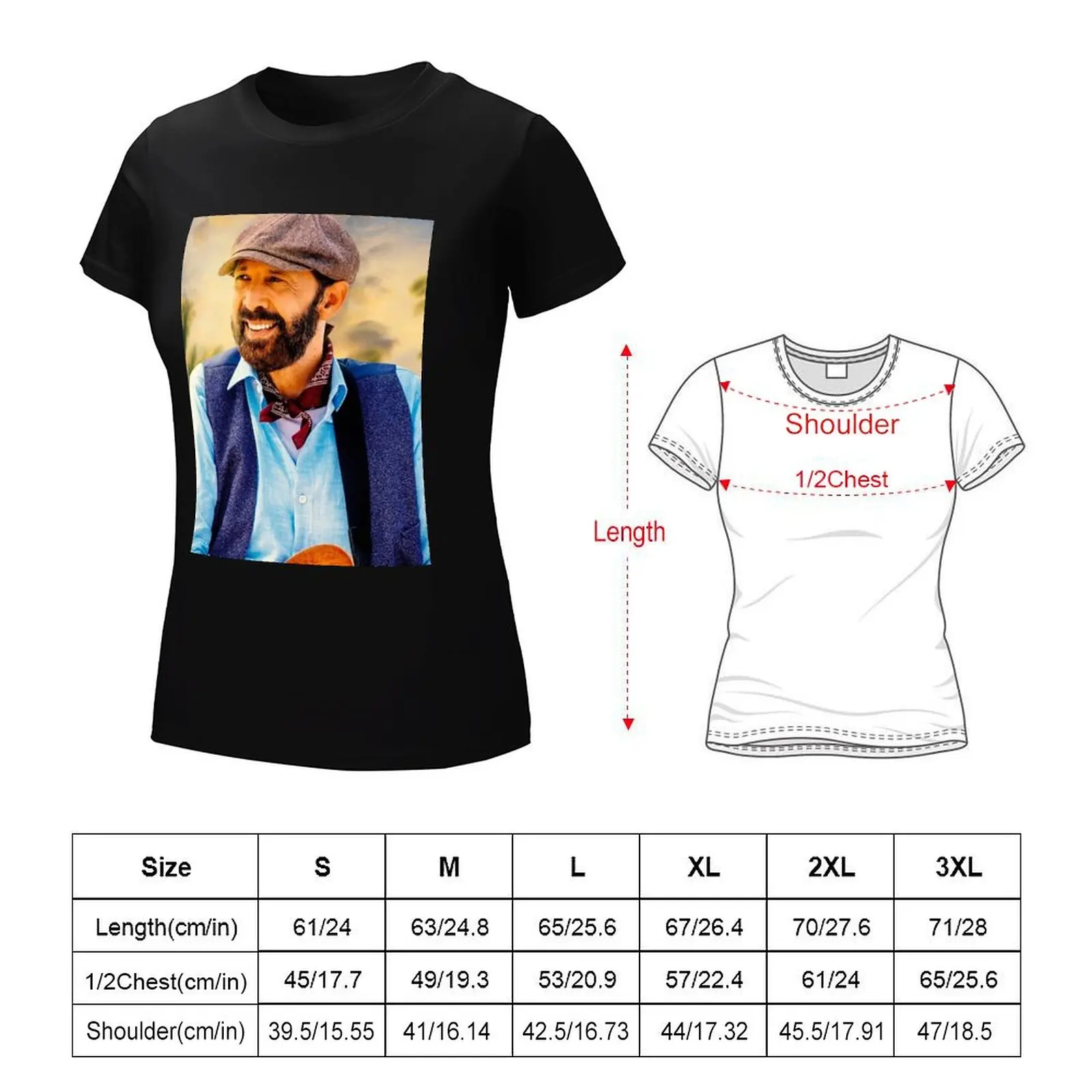 Постер Хуана Луиса Герра Футболка с принтом музыкального исполнителя футболка