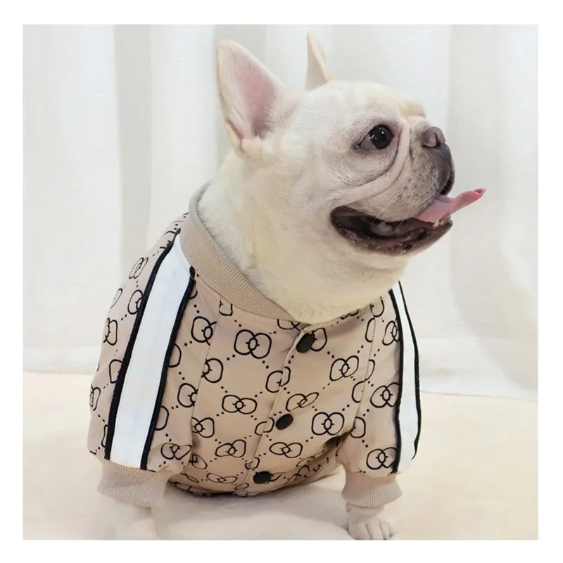 

Fat dog Jacket Fall Winter pet clothes french bulldog Pug Teddy Corgi Puppy Outftis for Small dog Clothing Designer dog Clothes