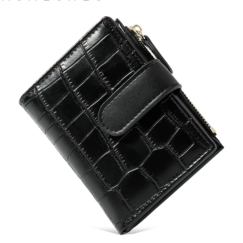 

Fashion Stone Pattern Small Wallets PU Leather Coin Pures Ladies Popular Card Holder Mini New Design Standard Purses for Women