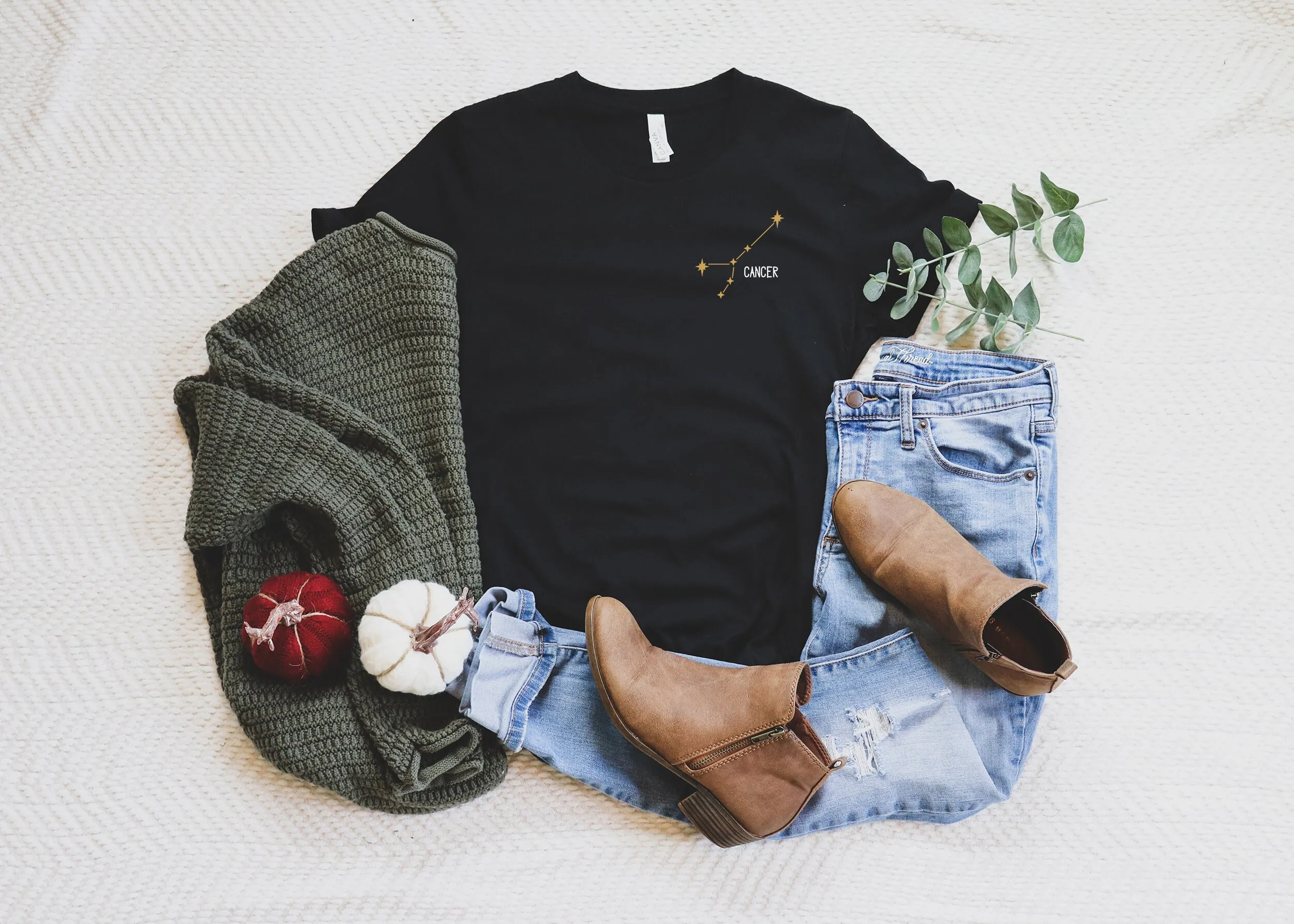 Футболка для рака знаки зодиака астрология символ гороскопа день рождения